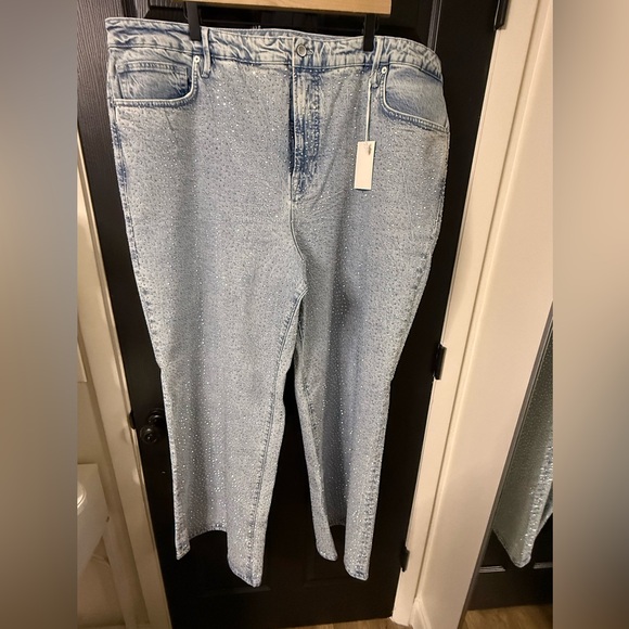 Good American Denim - Good American Jeans with Sparkle Accents